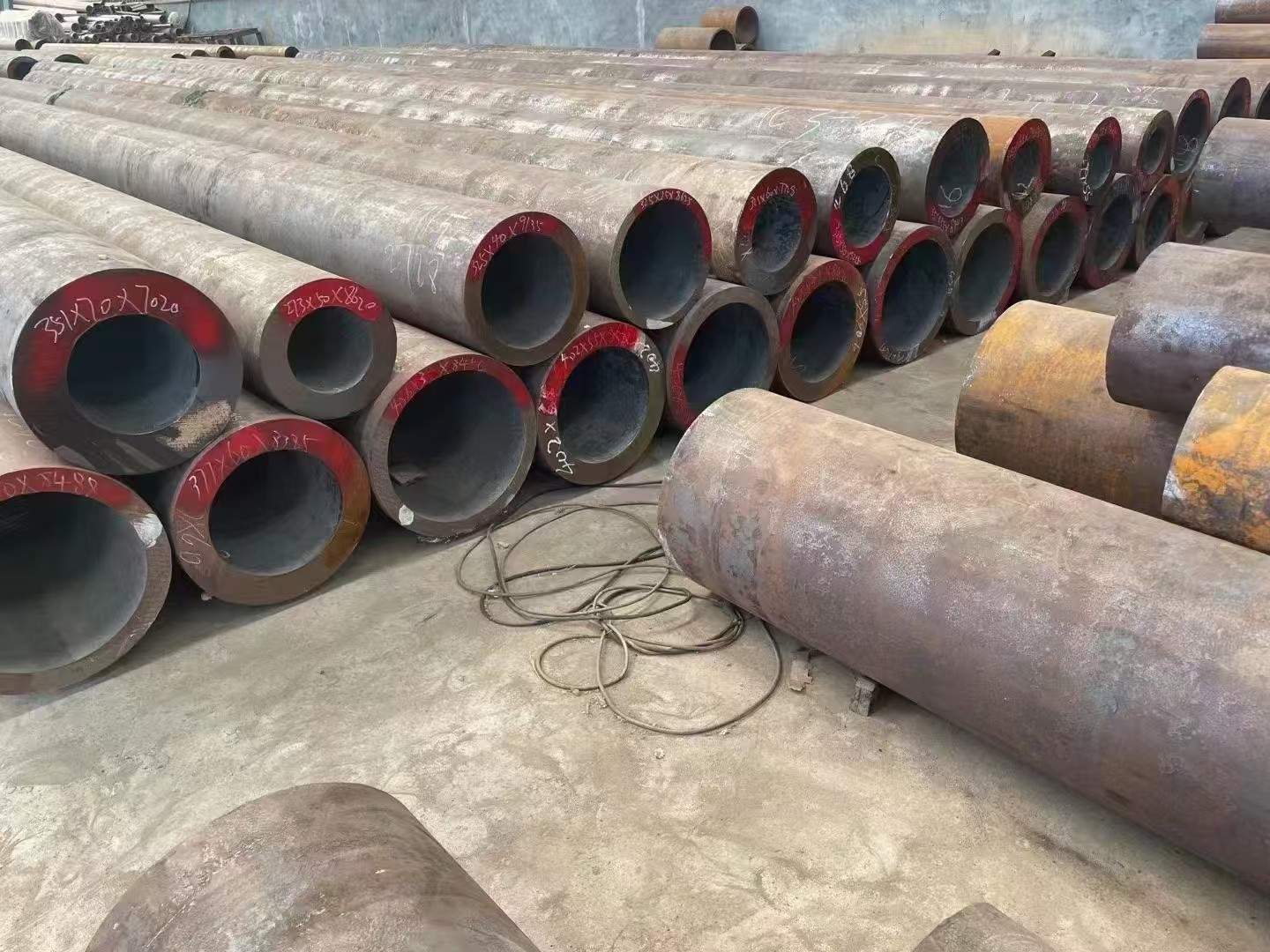 九江市无缝钢管切割定尺切割加工热轧冷拔无缝钢管 - 方案